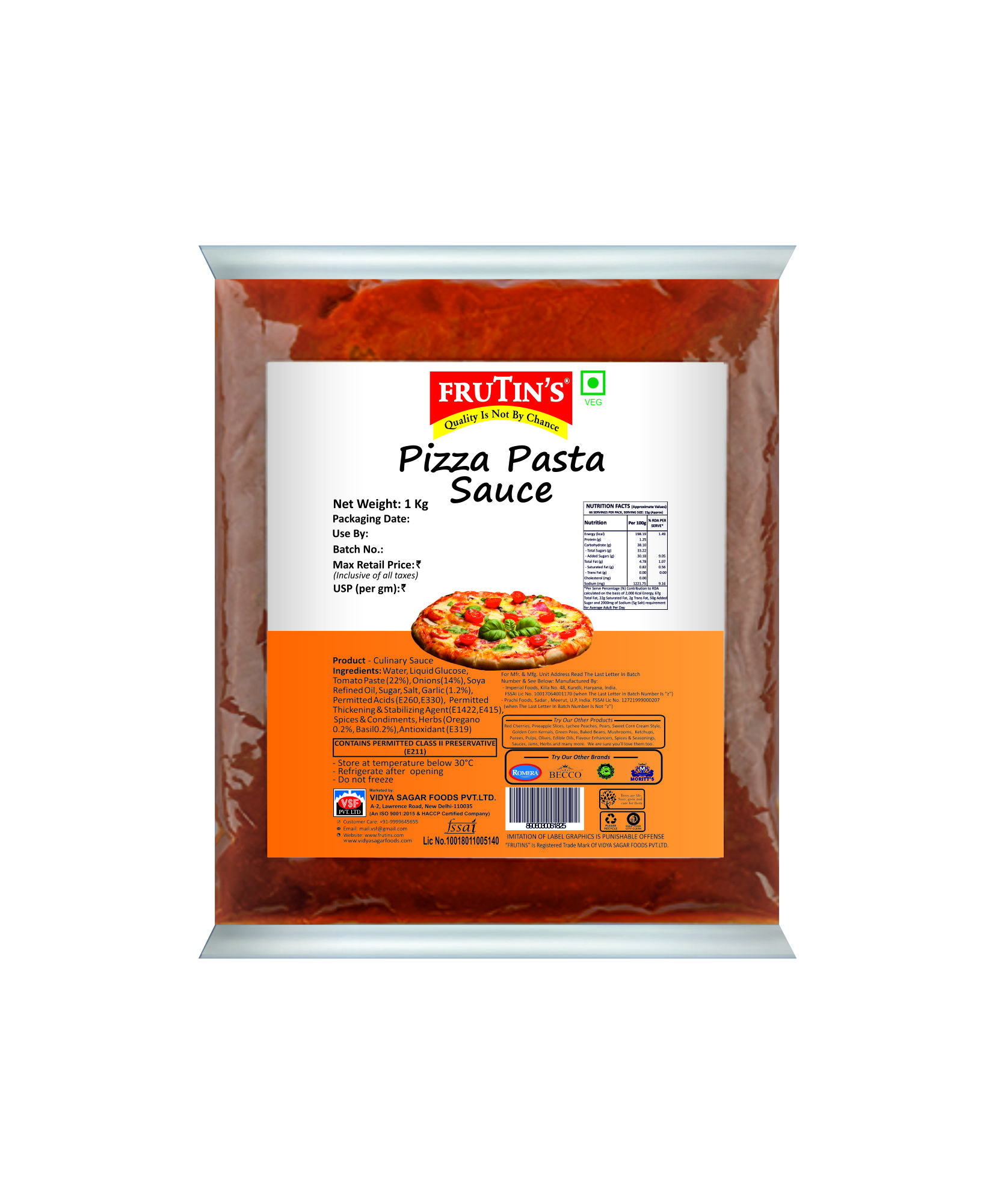 Pizza Pasta Sauce